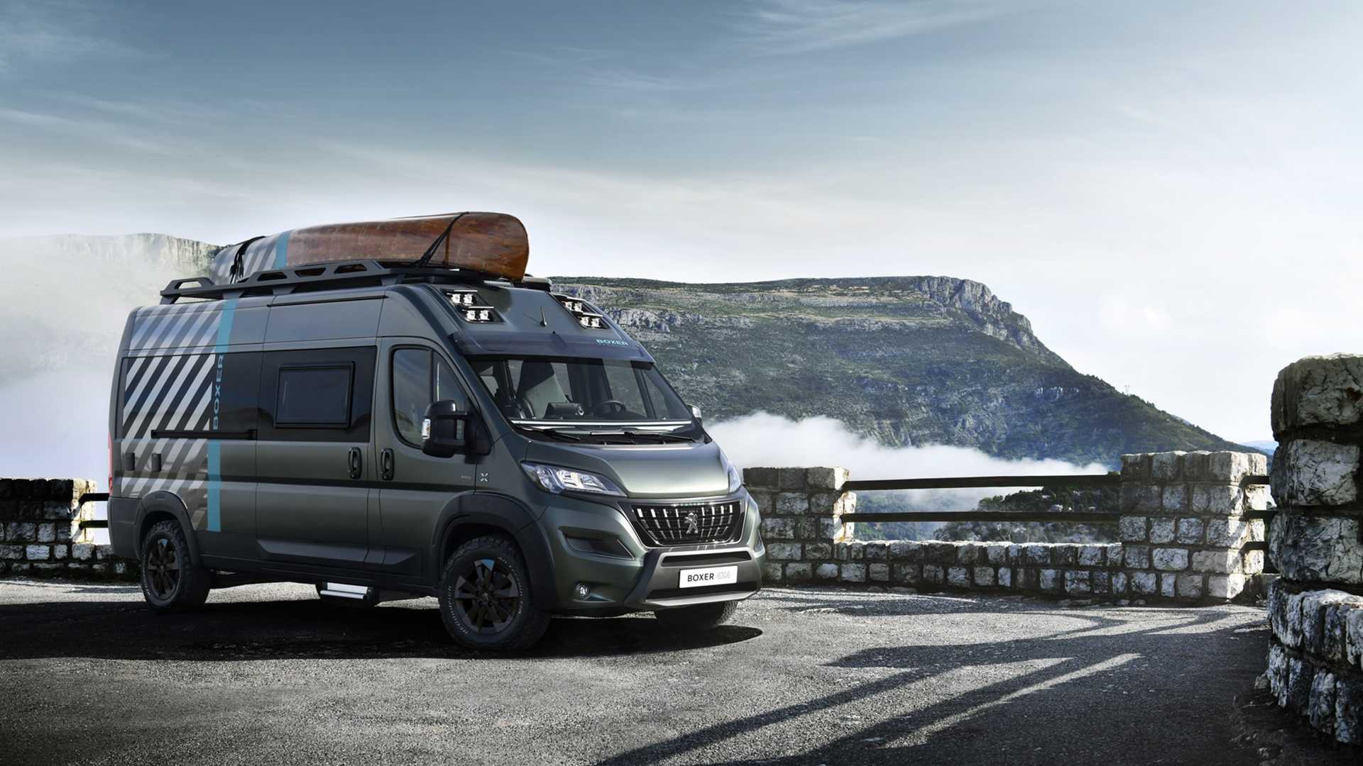 Peugeot Boxer 4×4 Concept Is One Rugged Camper Van