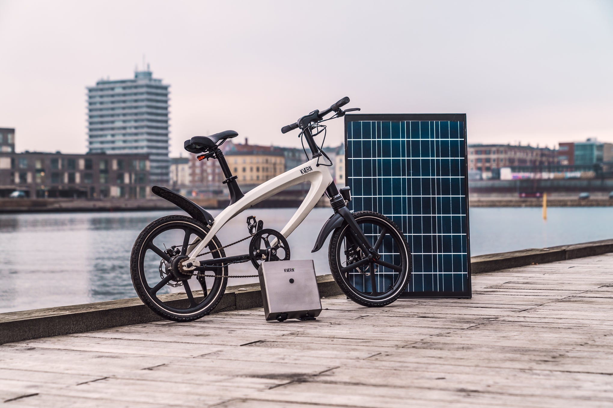 Kvaern E Bike Solar Powered Riding TheArsenale