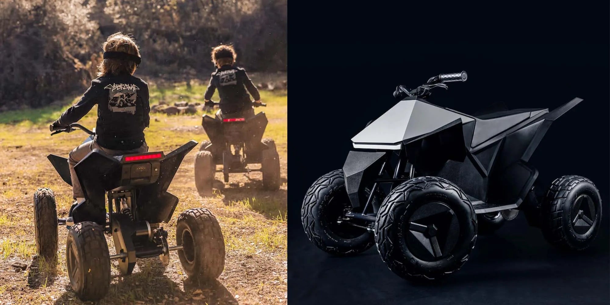 Tesla on sale four wheeler