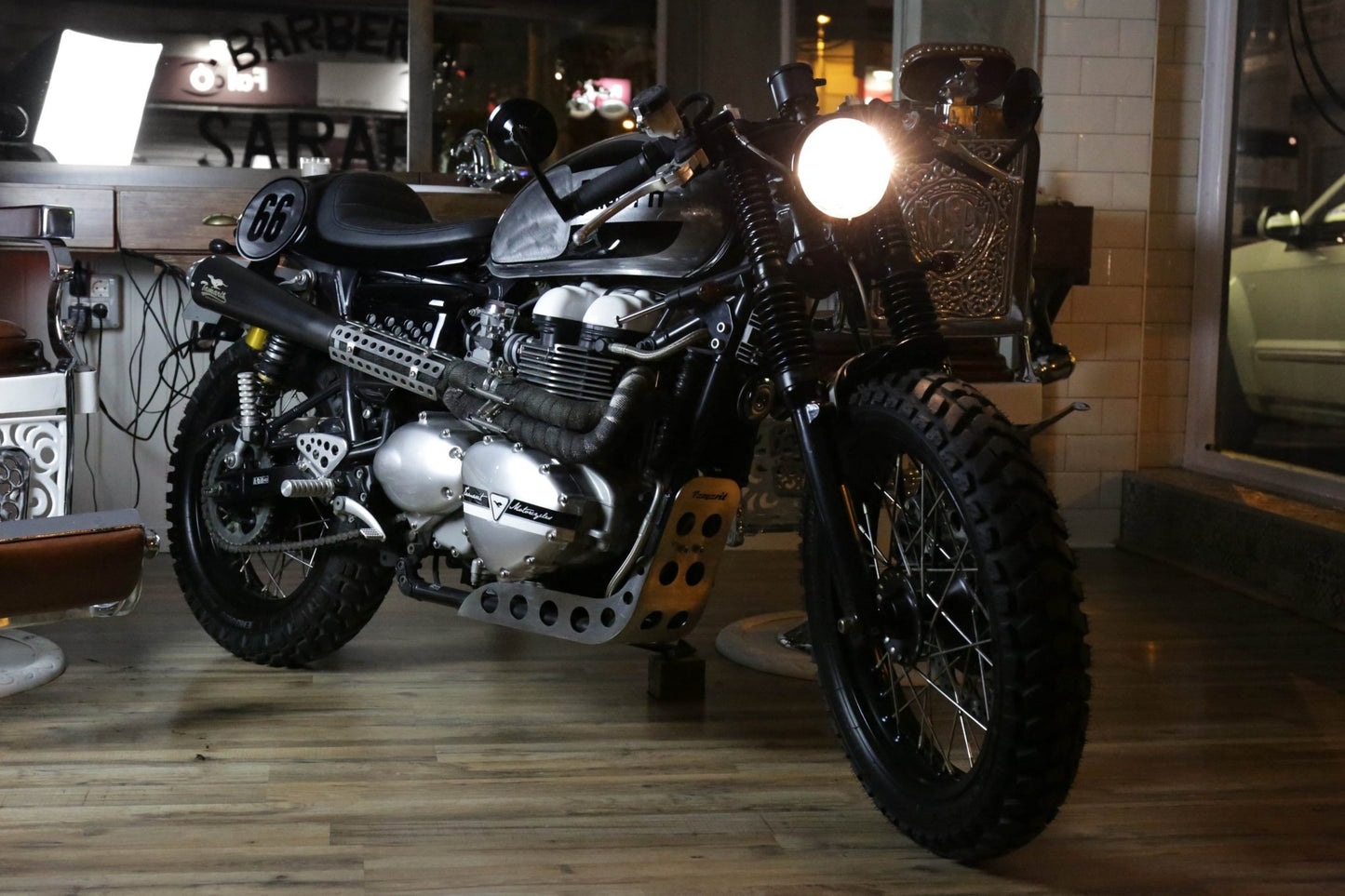 Black Moustache by Tamarit Motorcycles - TheArsenale