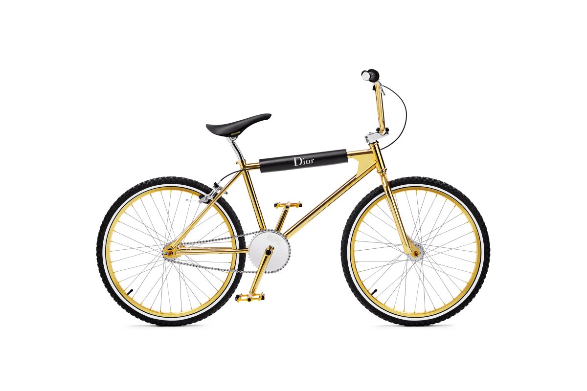kinderfahrrad gold Bogarde X Dior Golden BMX