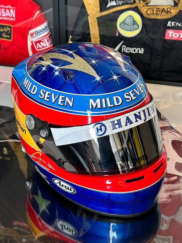 arai gp5 helmet for sale Fernando Alonso 2003 Arai GP-5 Signed Helmet