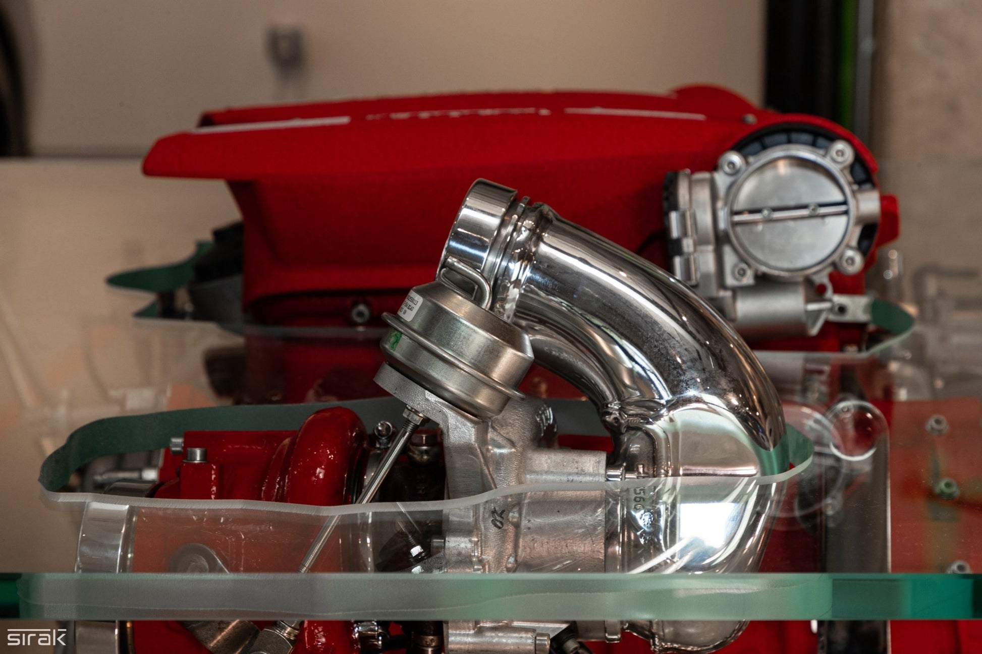 Ferrari 488 Challenge Engine Coffee Table - TheArsenale