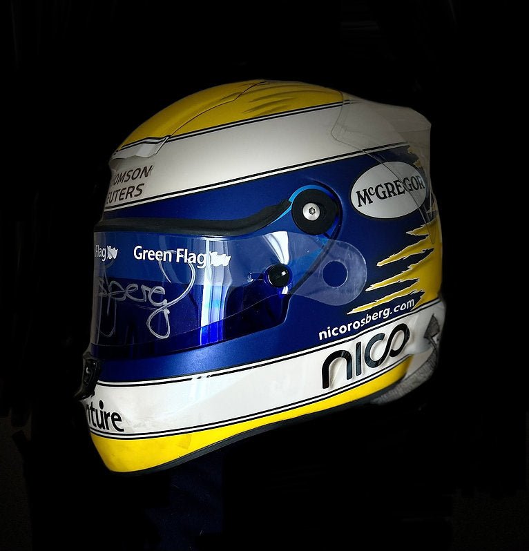 Nico Rosberg Signed 2009 Japanese GP Helmet – TheArsenale