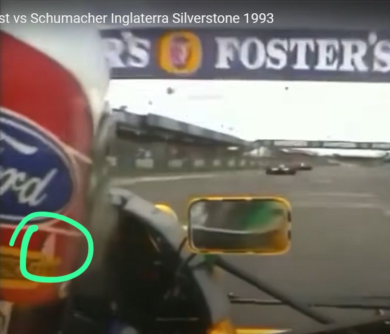 Original Michael Schumacher's 1993 Signed Bell Helmet - TheArsenale