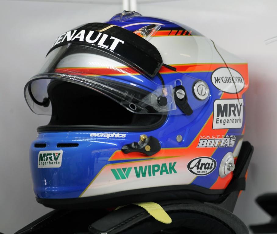 Original Valtteri BOTTAS 2012 Helmet Original Valtteri BOTTAS 2012 Helmet