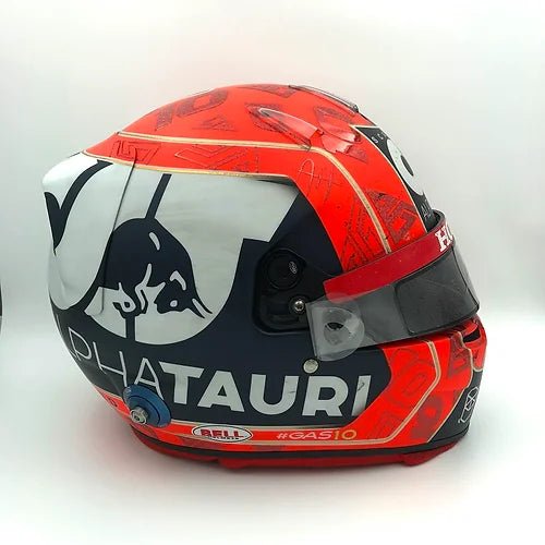 Pierre Gasly 2021 British Grand Prix Race Helmet - TheArsenale