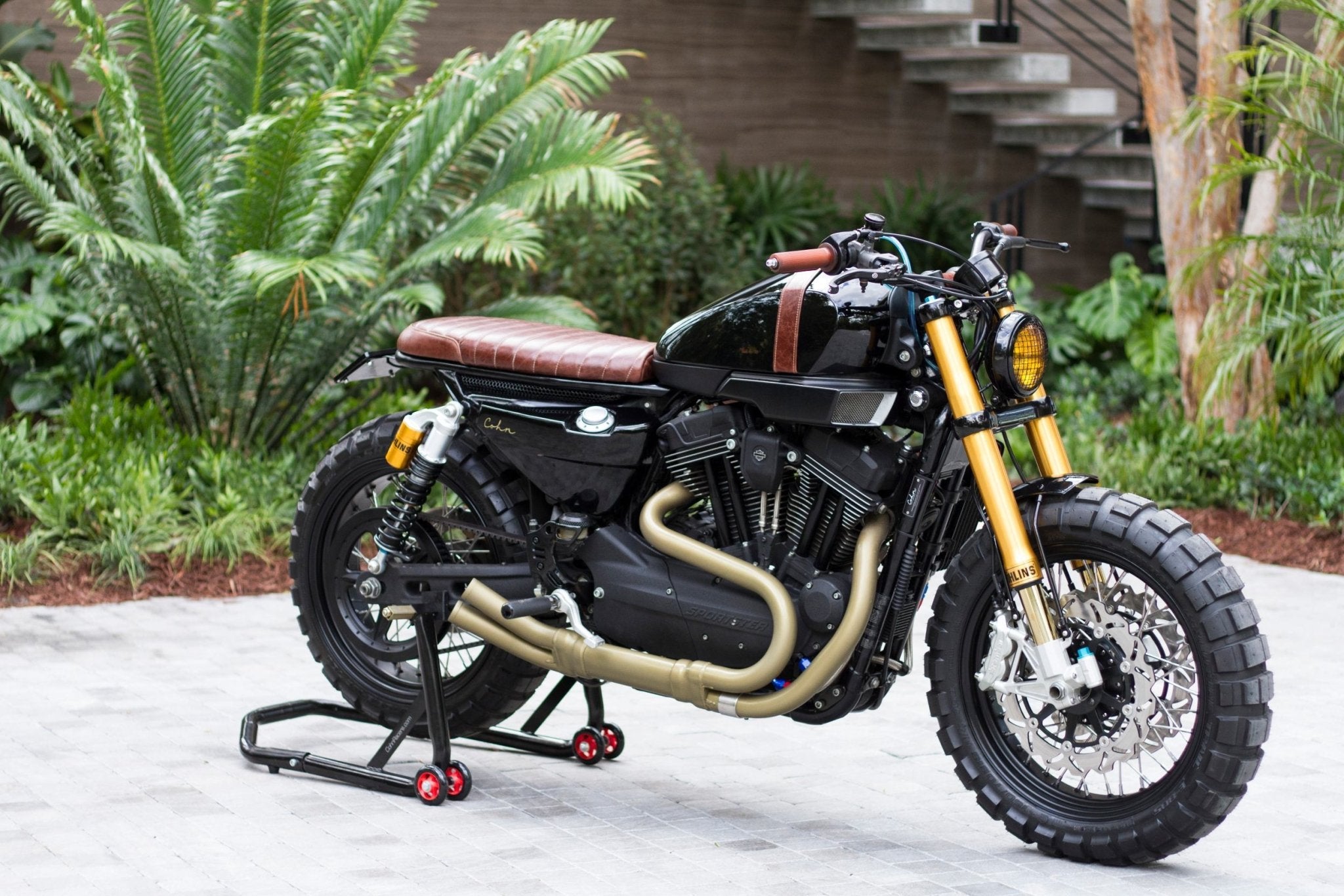 883 Custom Iron Cafe Harley Harley Davidson Cafe Racer Top Harley