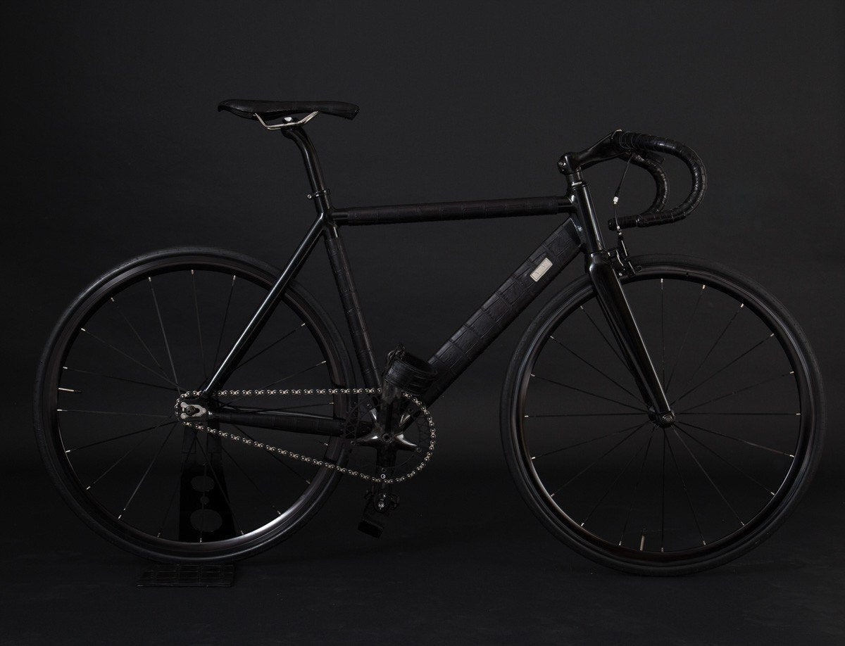 fixed gear bike black WLWC Full Black Fixie