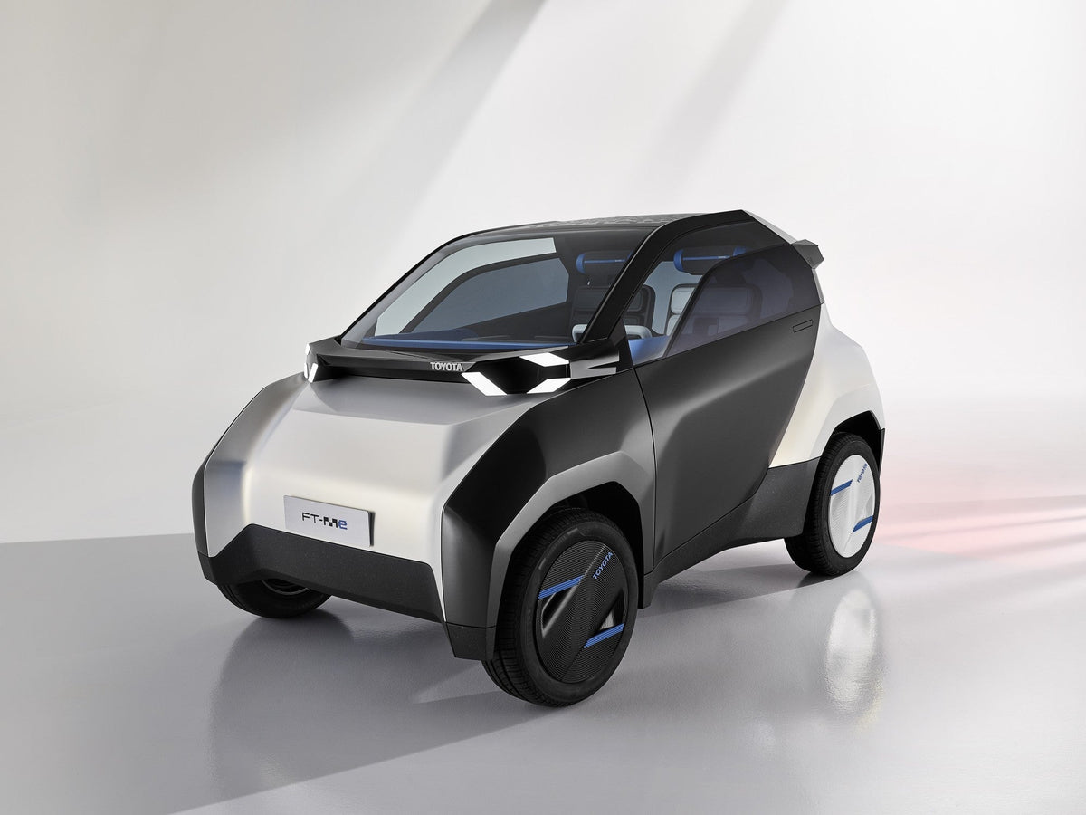Toyota FT-Me urban electric micromobility concept with solar roof
