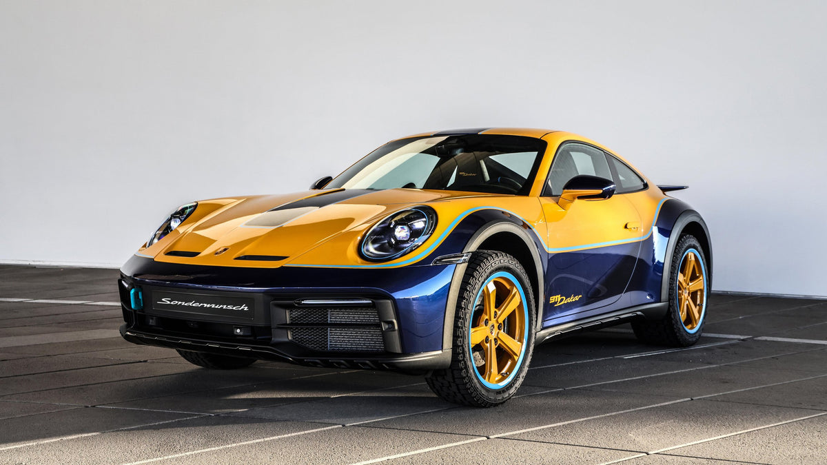 THE PORSCHE 911 FINAL DAKAR BY LUCA TRAZZI IS A TRIBUTE TO LEGACY