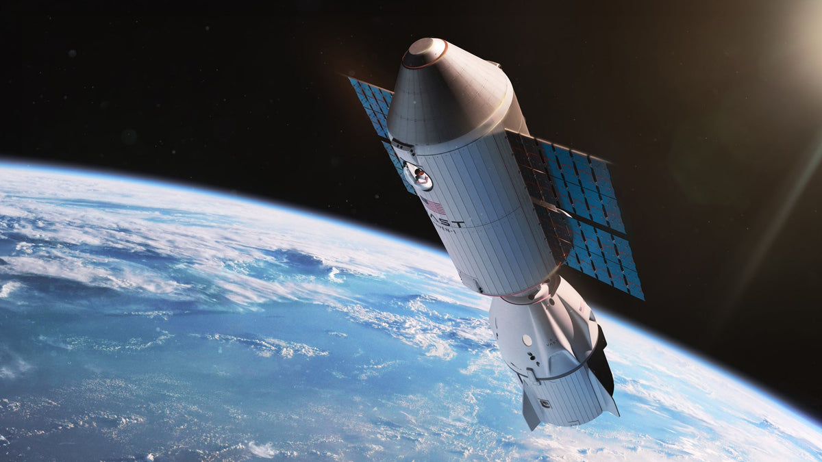Vast Haven-1 commercial space station in orbit with SpaceX Dragon spacecraft docked