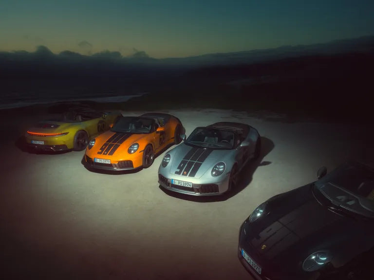 PORSCHE REVIVES RETRO GLORY WITH THE 911 SPIRIT 70 CONVERTIBLE