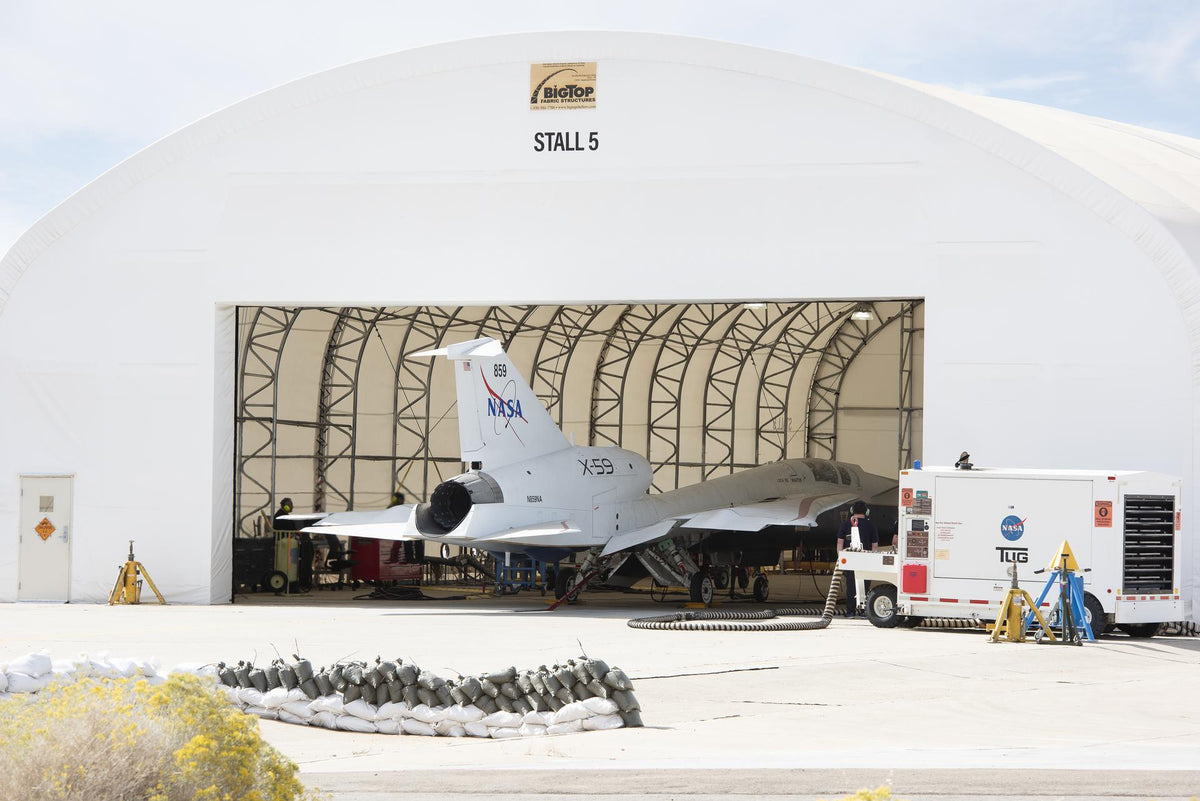 BREAKING THE SOUND BARRIER SILENTLY WITH THE X-59 SUPERSONIC AIRCRAFT
