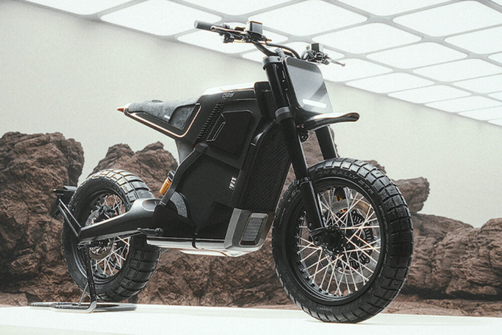 BLENDING AEROSPACE INNOVATION WITH OFF-ROAD DREAMS: THE DAB 1Α X ELECTRIC SCRAMBLER