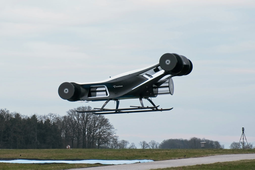CYCLOTECH’S FLYING CAR PROTOTYPE TAKES TO THE SKIES: A NEW ERA FOR EVTOL TECH