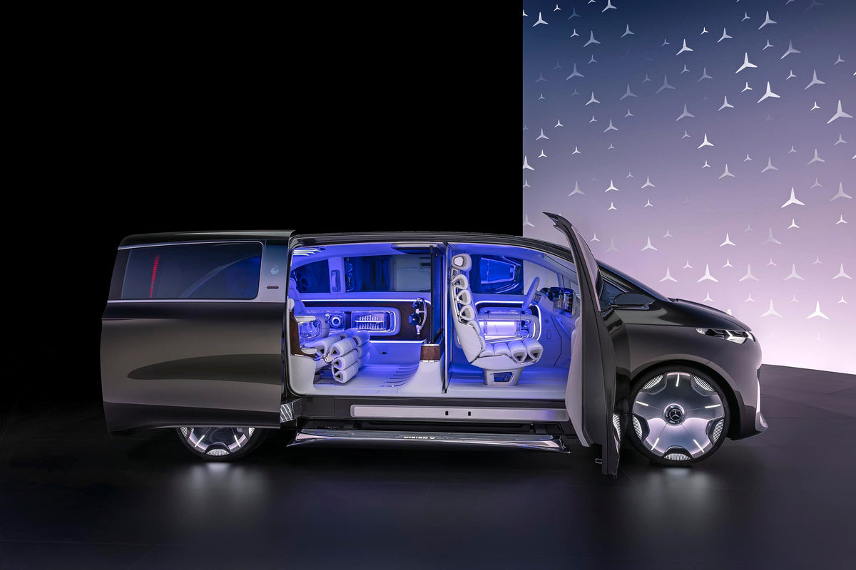 MERCEDES-BENZ VISION V: A GLIMPSE INTO 2026'S MOST GLAMOROUS EV VAN