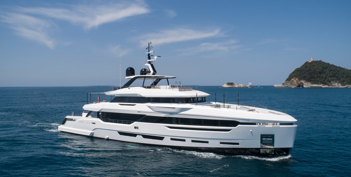A HOME AT SEA: EXPLORING THE BAGLIETTO DOM 133 SUPERYACHT