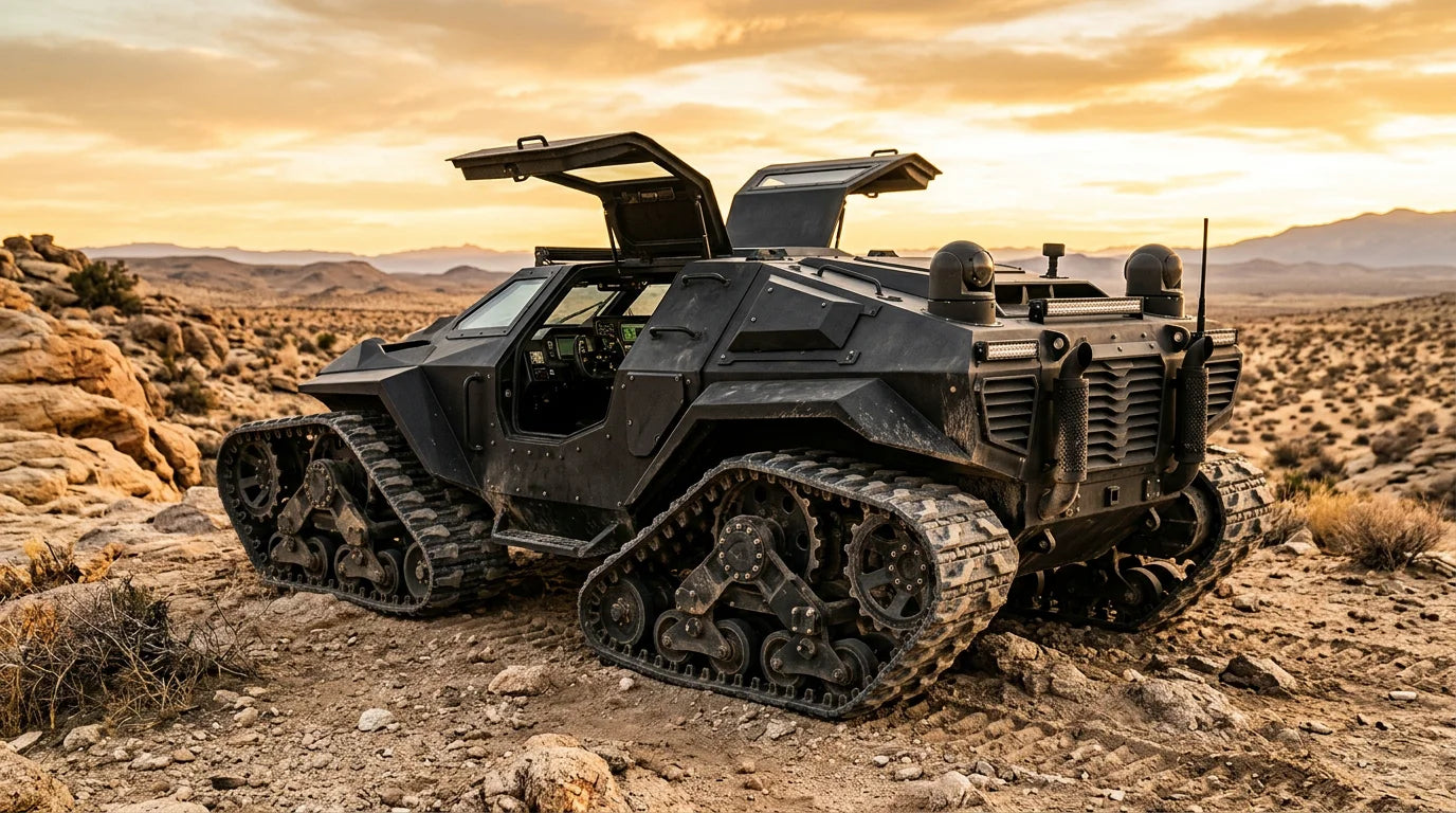 The Ripsaw EV2 Luxury Tank: A Six-Figure Off-Road Beast