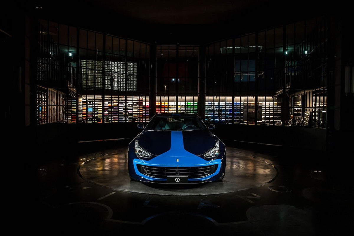 "Azzurra" - State of the Art Ferrari by Lapo Elkann, R-M The Code - TheArsenale