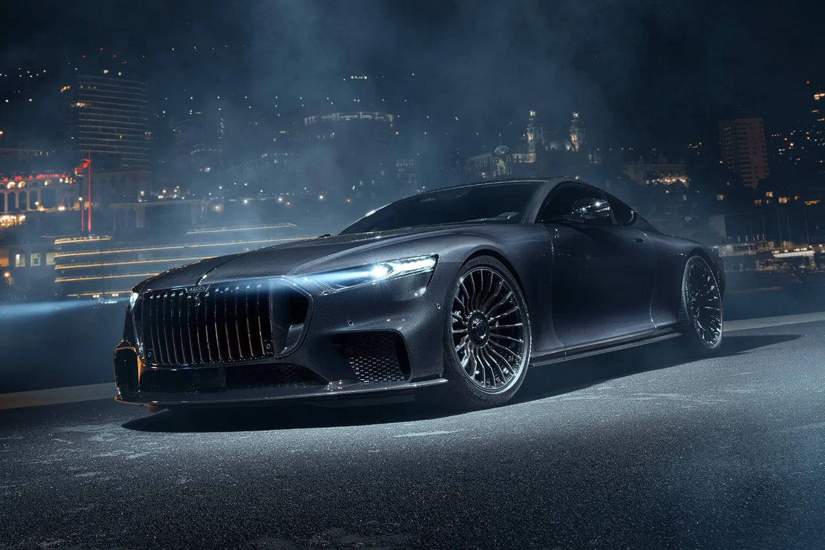 Brabus Bodo coachbuilt supercar 1000hp V12