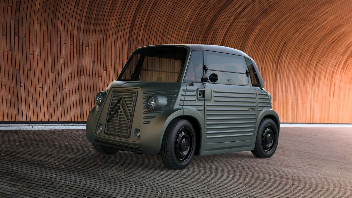 Citroen Ami retro conversion by Caselani inspired by the Citroen HY van