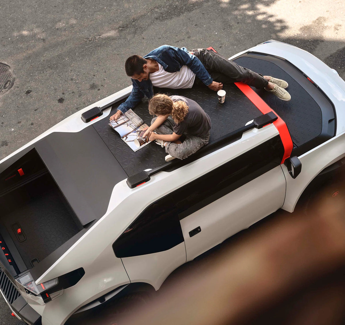 CITROËN AND BASF UNVEIL ELECTRIC CONCEPT CAR "OLI" - TheArsenale