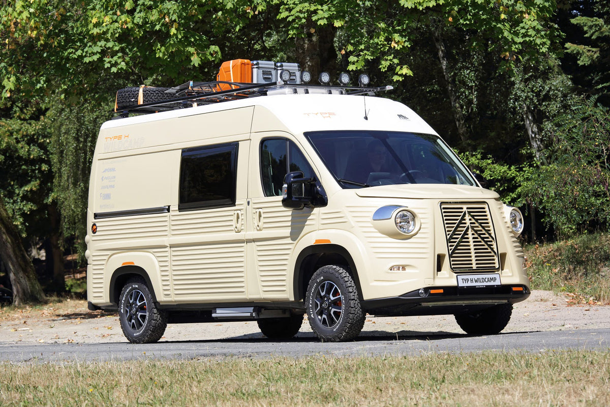 Citroën Type H Van - Retro-future camper van - TheArsenale