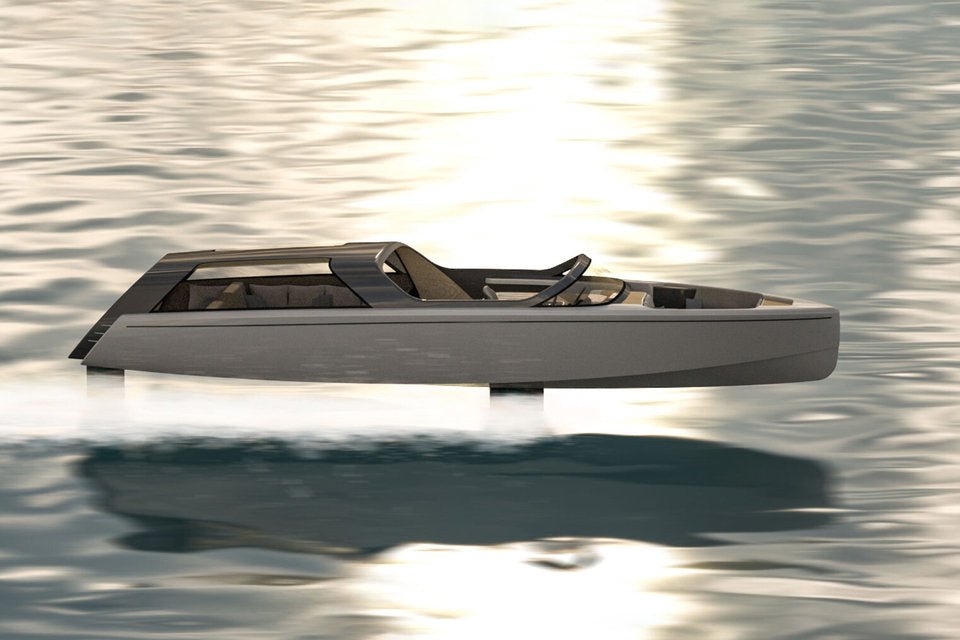 COCKWELLS - ALTE VOLARE 12M HYDROFOIL TENDER - TheArsenale