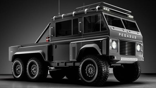 CONCEPT PEGASUS LAND ROVER DEFENDER 6×6 - TheArsenale