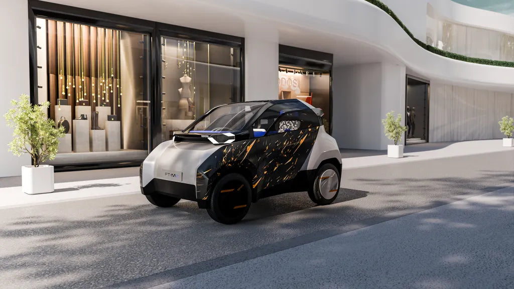 Toyota FT-Me electric microcar concept for urban mobility