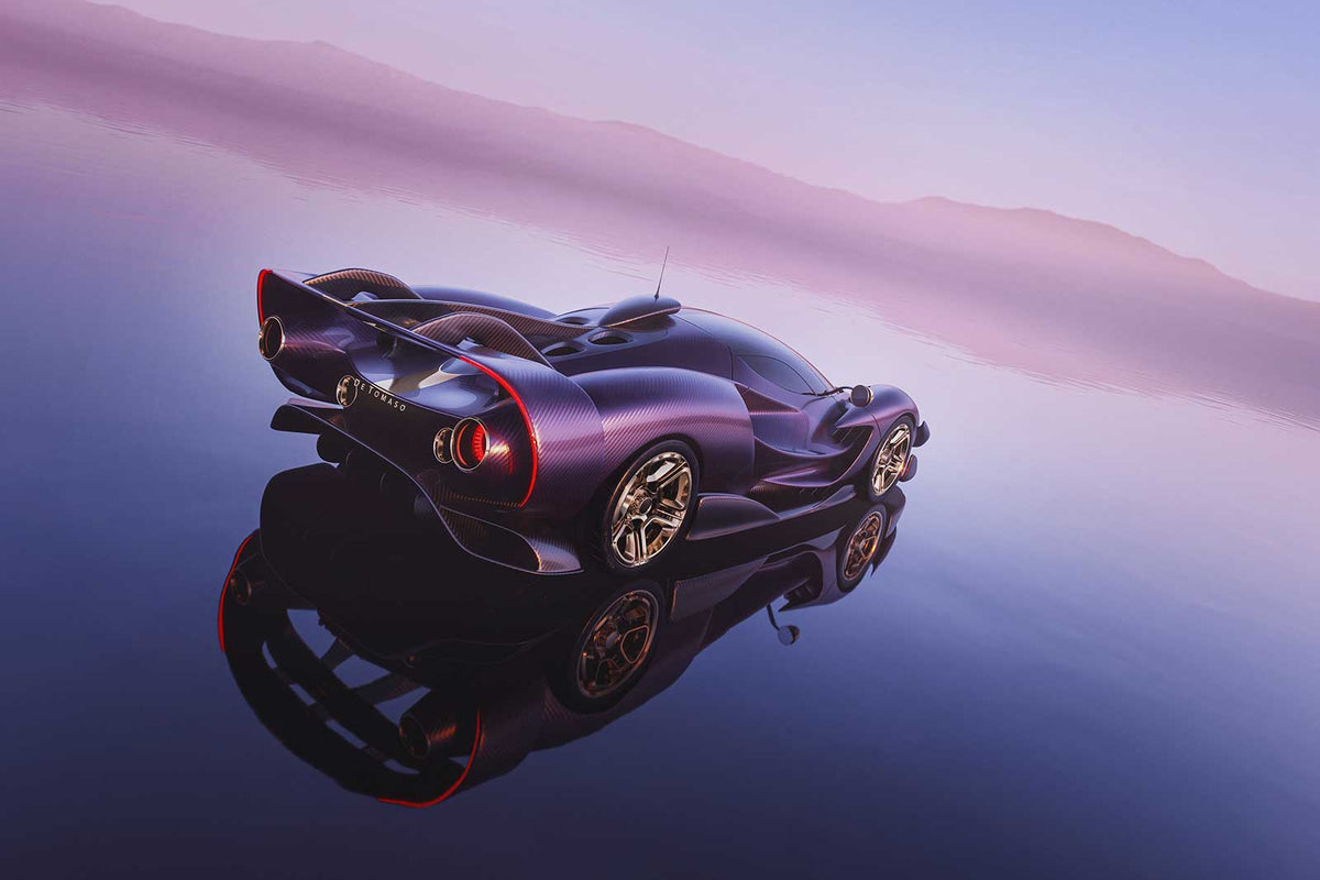 De Tomaso P900 track-only hypercar first look
