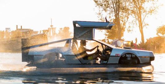 DeLorean DMC Hovercraft - Sail to the future - TheArsenale