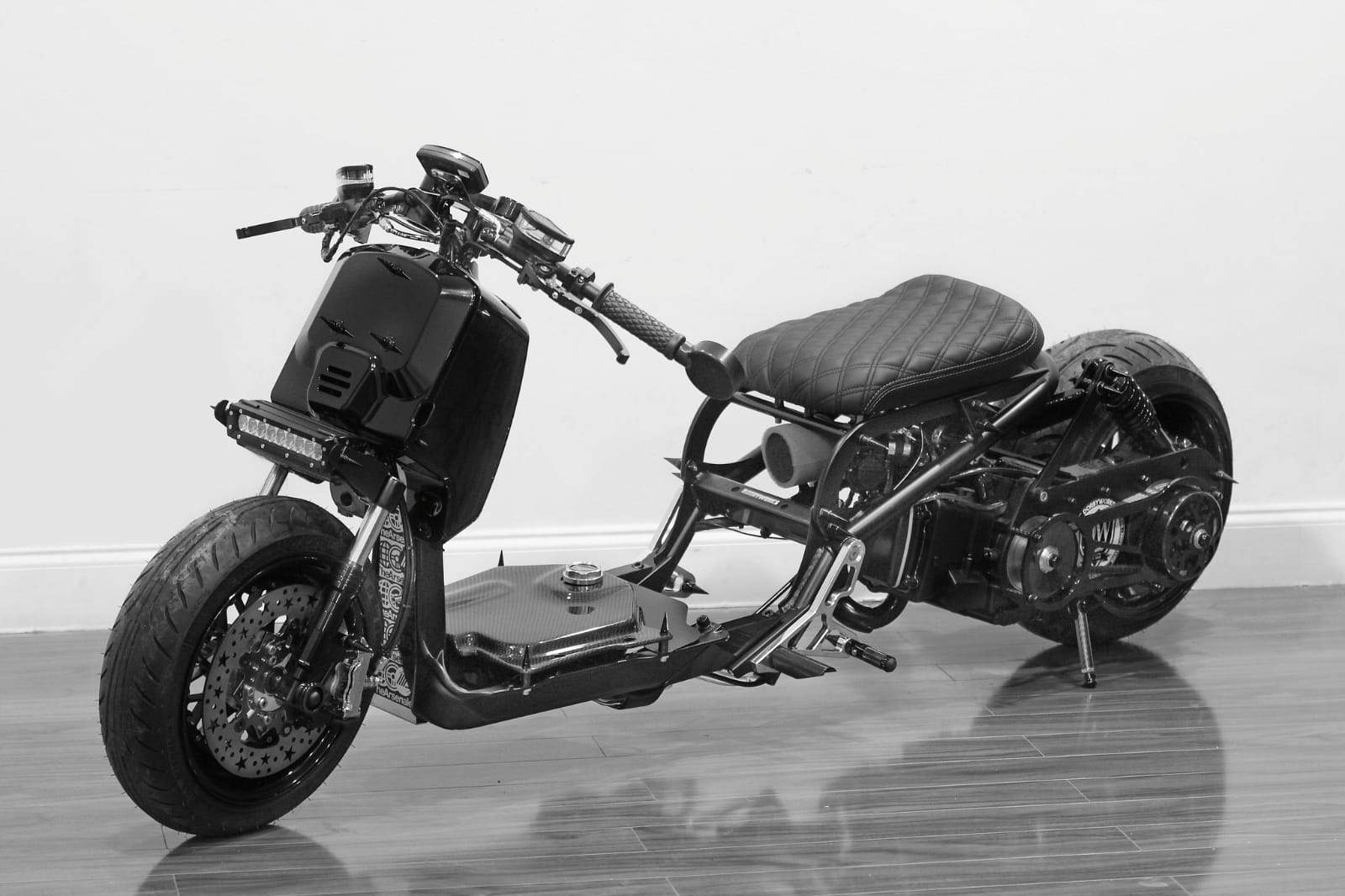 DORBYWORKS X THEARSENALE CUSTOM HONDA RUCKUS – TheArsenale