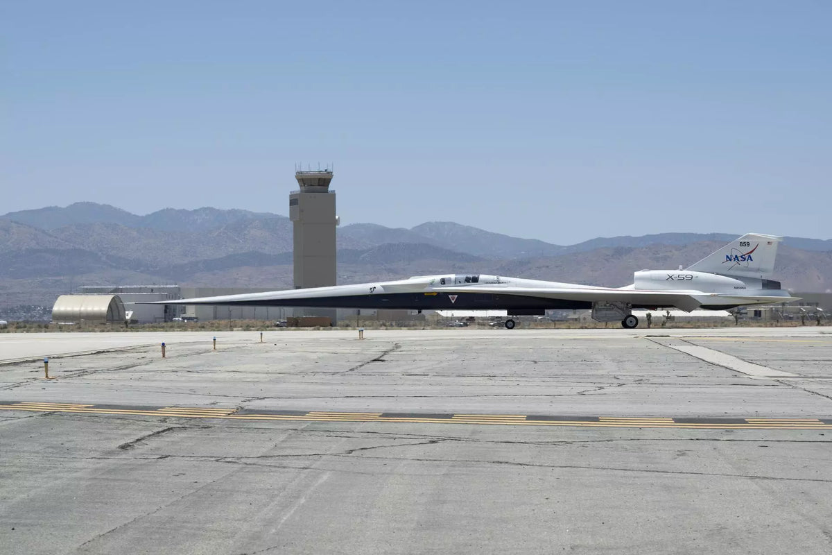 NASA'S QUEST FOR SILENT SUPERSONIC TRAVEL WITH THE X-59