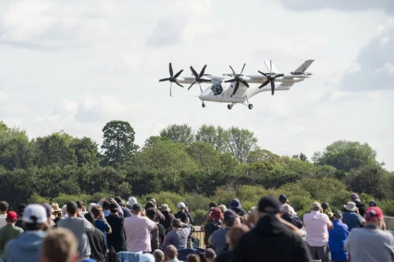 Vertical Aerospace VX-4 eVTOL making historic airport-to-airport flight