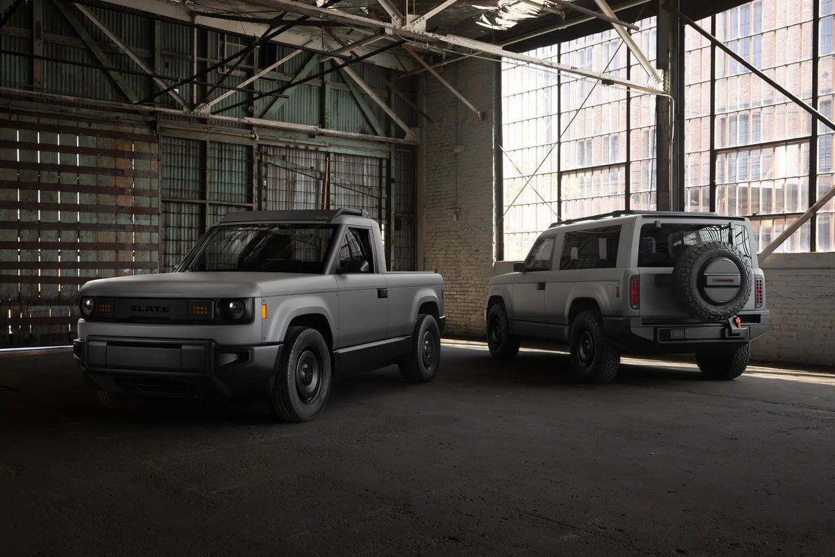 SLATE AUTO UNVEILS SUB-$20K ELECTRIC TRUCK AND SUV PLATFORM