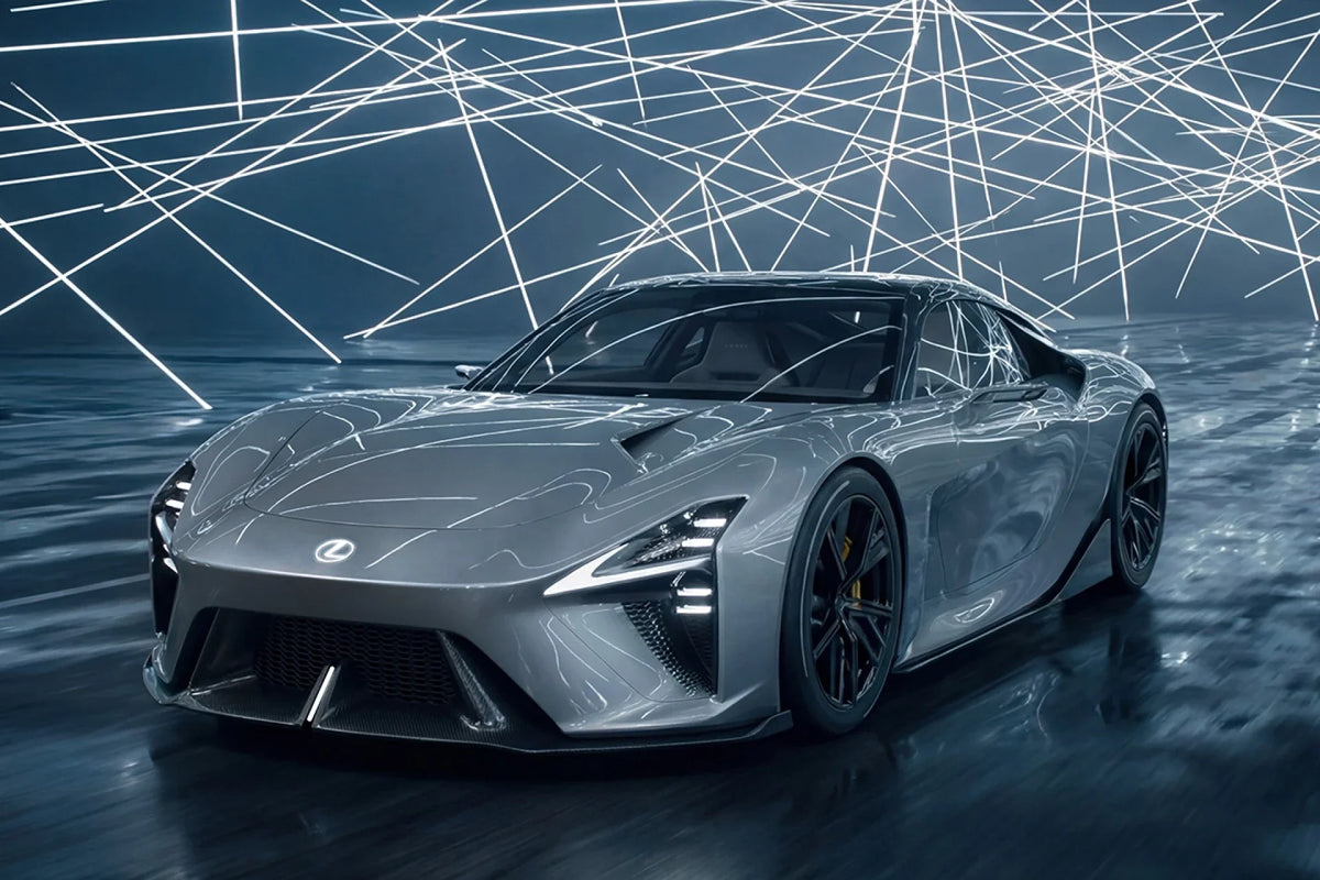 THE FUTURE OF LUXURY PERFORMANCE — LEXUS’S ELECTRIC LFA CONCEPT