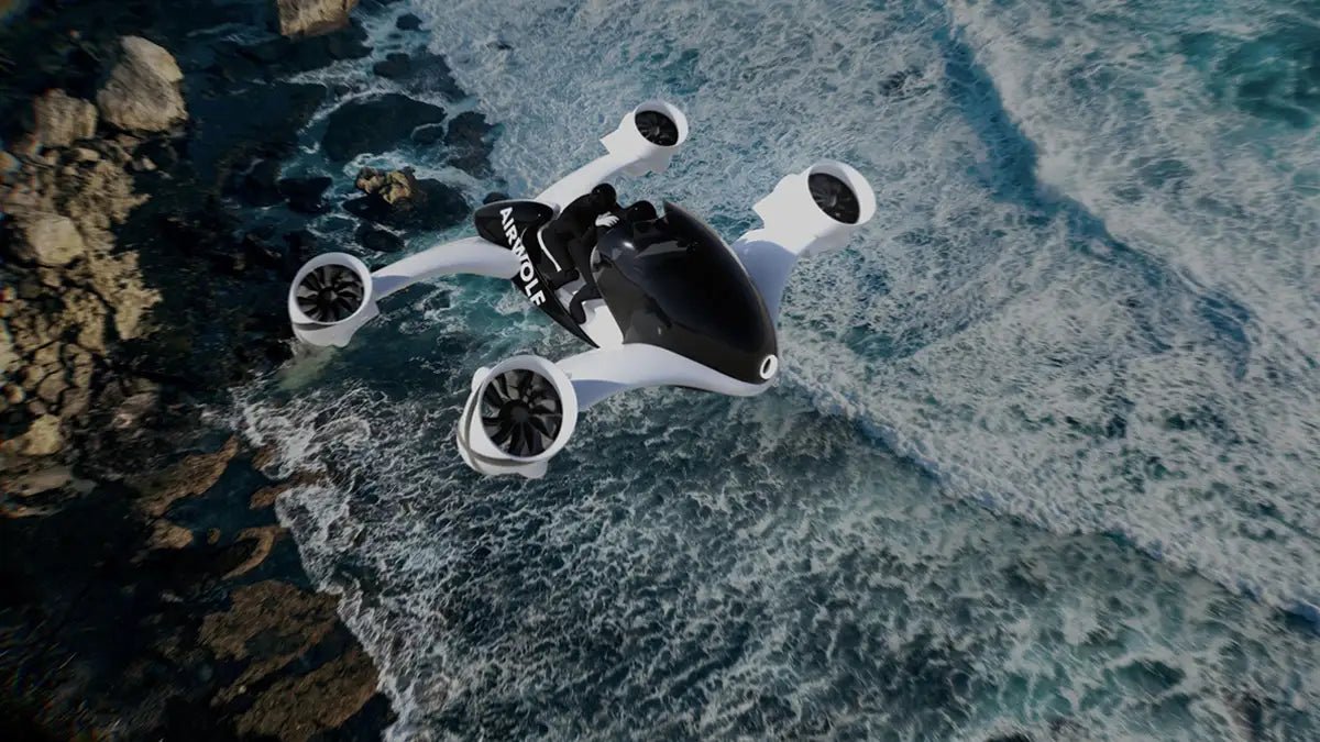 EXPERIENCE THE FUTURE OF FLIGHT WITH THE AIRWOLF - TheArsenale