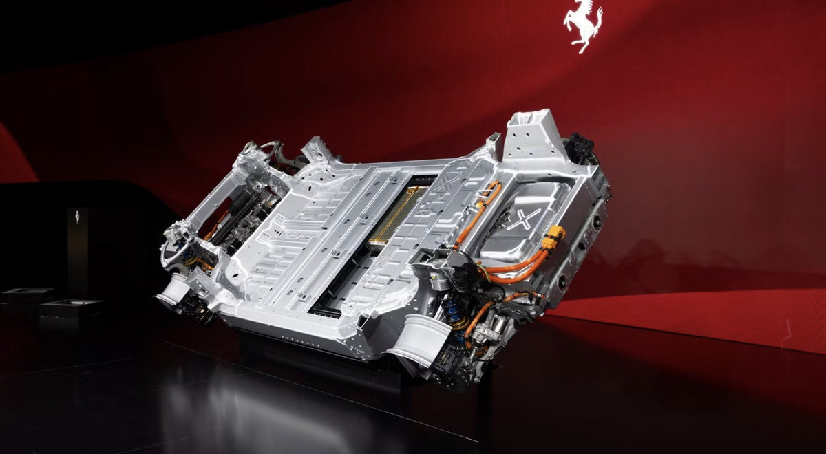 Ferrari Elettrica Luce first electric car front view