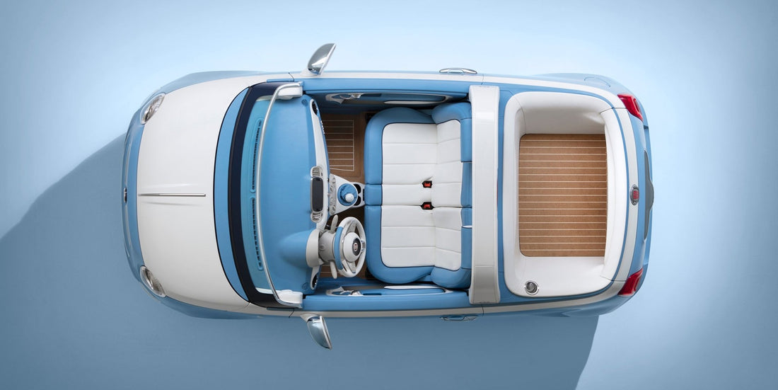 FIAT + Garage Italia reimagine the 500 Spiaggina with retro styling - TheArsenale