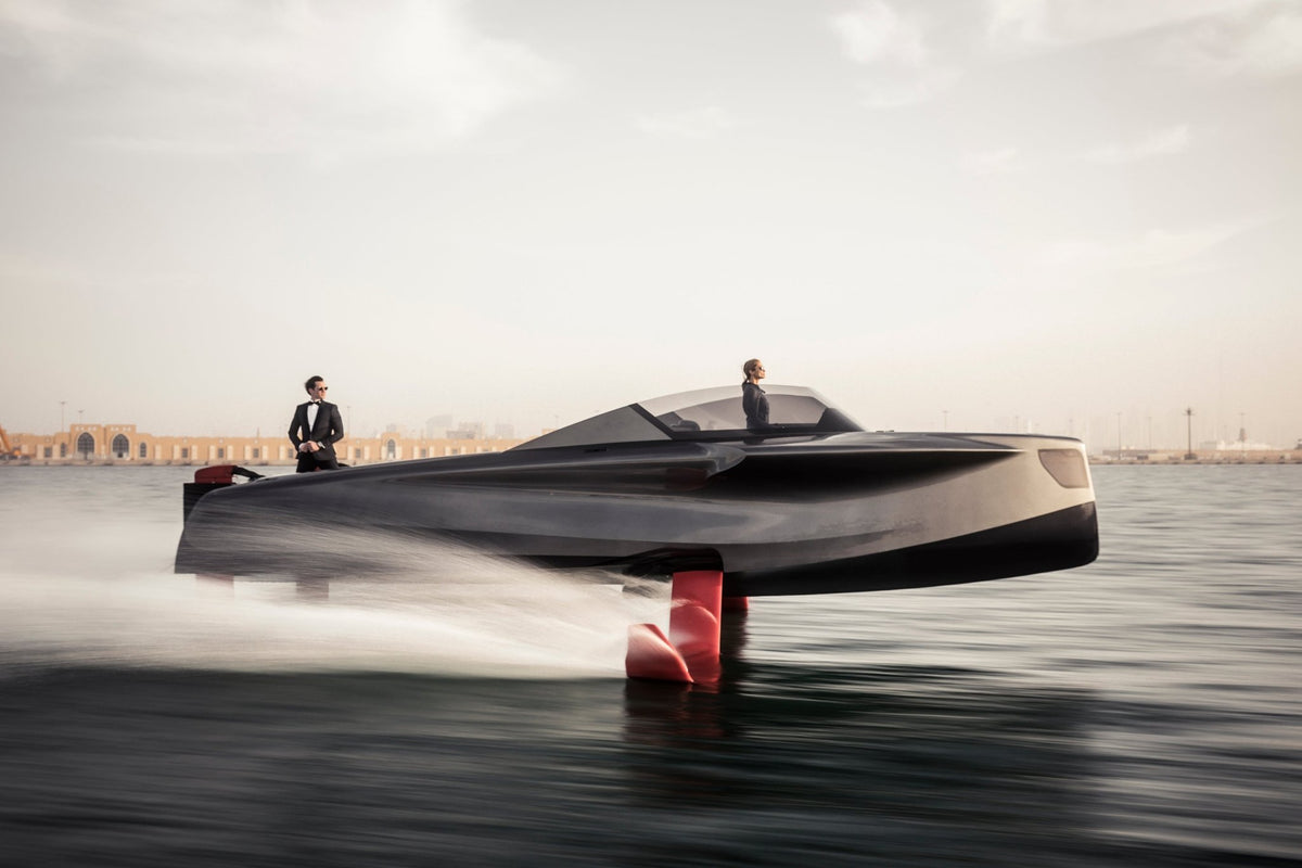 Foiler Flying Yacht - Flying, Not Floating - TheArsenale