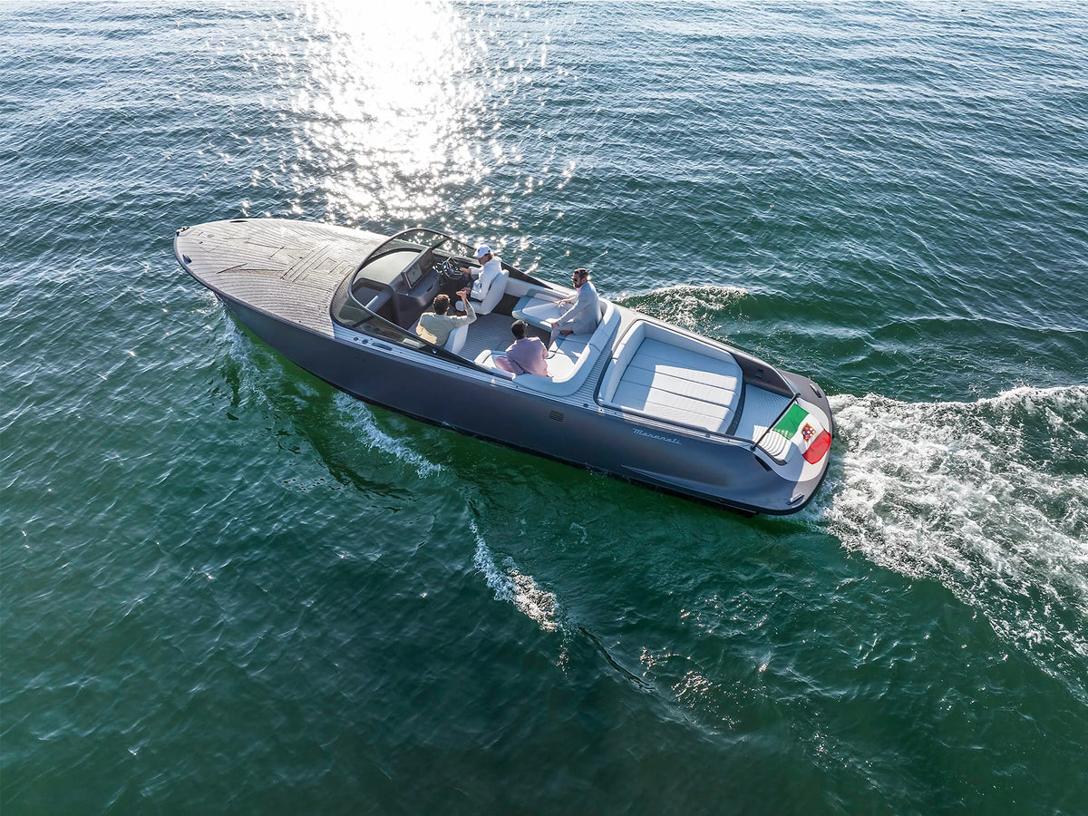 MASERATI'S ELECTRIC POWERBOAT TRIDENTE: A NEW WAVE OF LUXURY