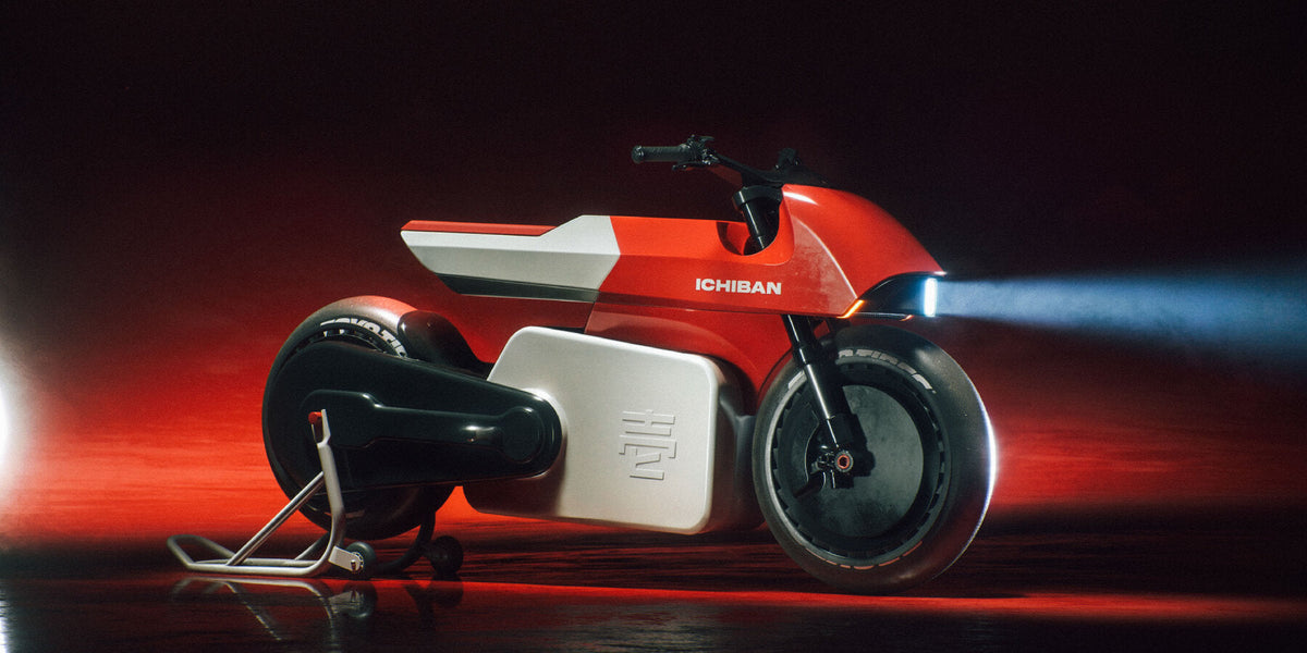 Ichiban electric motorcycle Akira-inspired with Godzilla Mode