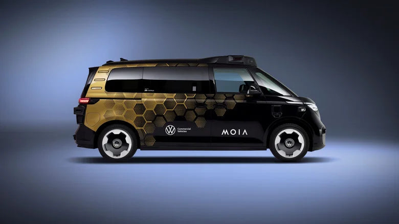 VOLKSWAGEN UNVEILS THE ID. BUZZ, A FULLY AUTONOMOUS ROBOTAXI