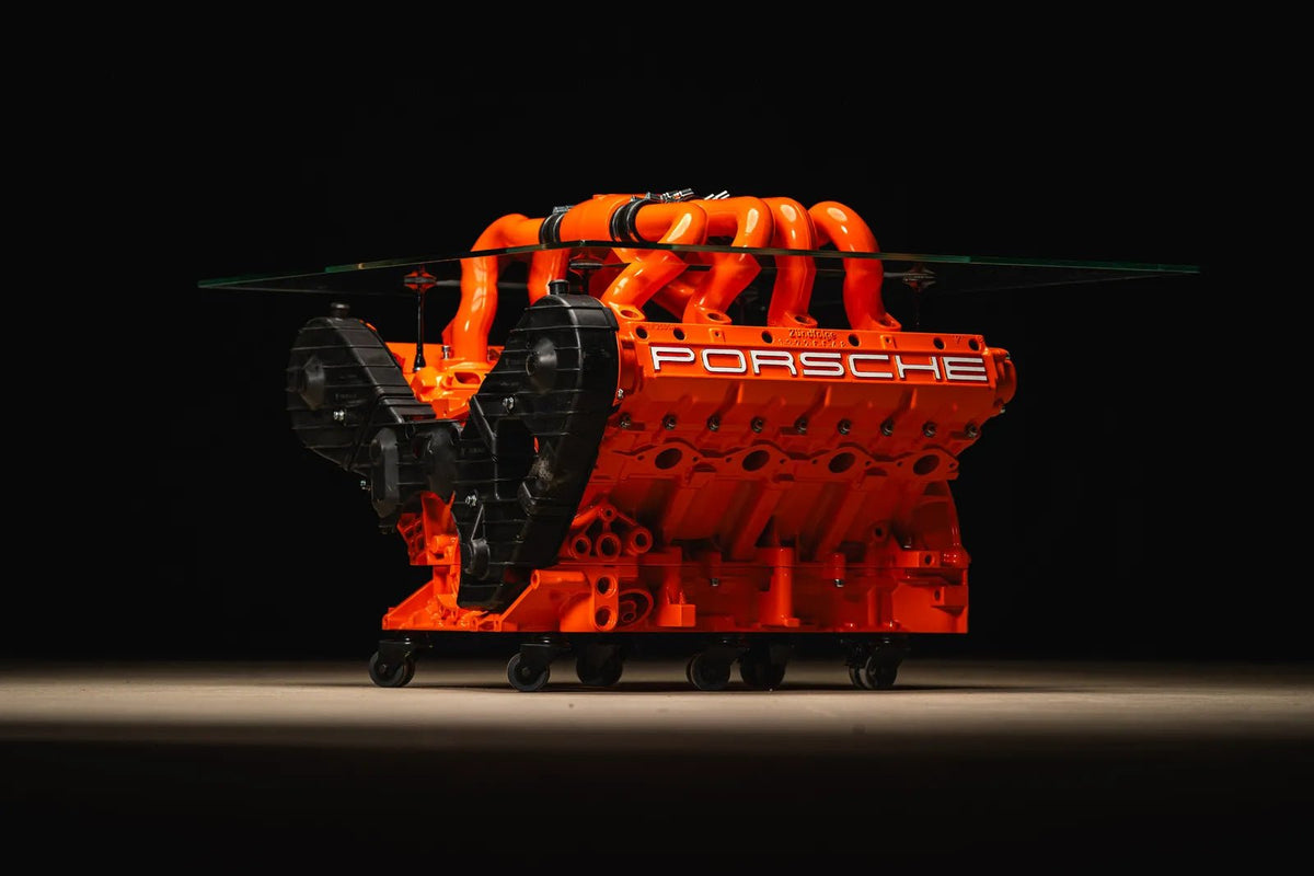 JÄGERMEISTER X PORSCHE M28 V8 ENGINE COFFEE TABLE - TheArsenale