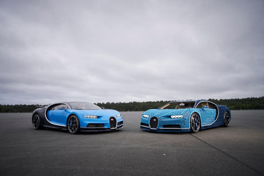 LEGO® Technic creates a 1:1 Driving Bugatti Chiron - TheArsenale