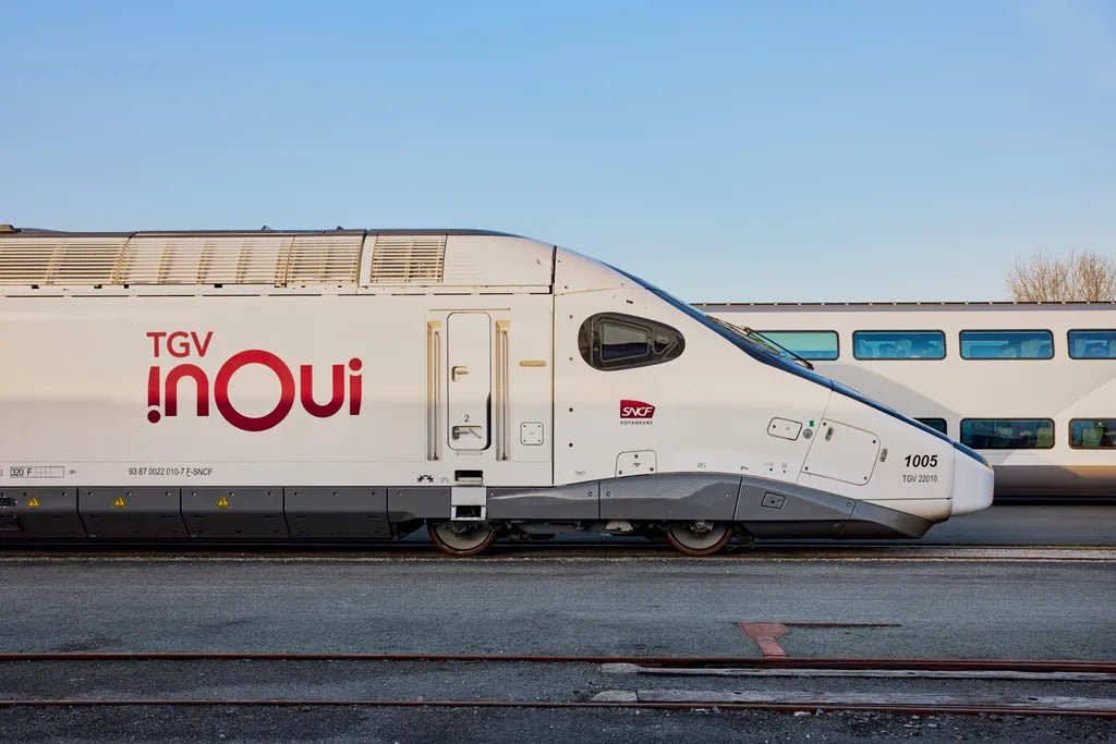 TGV Inoui new interior design by AREP and Nendo for SNCF France