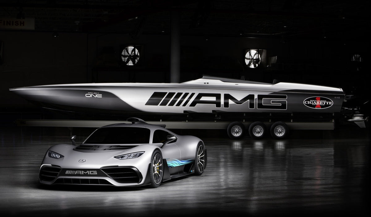 Mercedes x Cigarette 515 Project One - Inventing the Hyperboat - TheArsenale