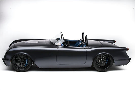 Murdered Out 1954 Corvette "Death Star" by Timeless Kustoms - TheArsenale